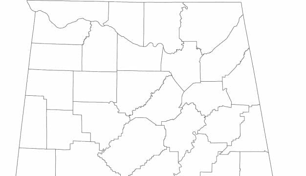 Barbour County Map