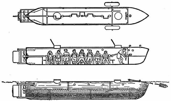 Le CSS H. L. Hunley, le premier sous-marin qui coula un navire M-3887