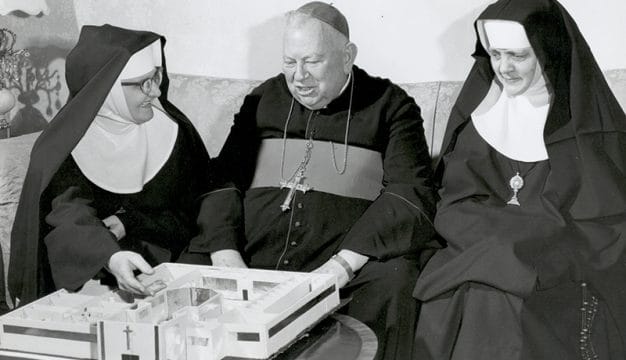 Mother Angelica and Archbishop Toolen