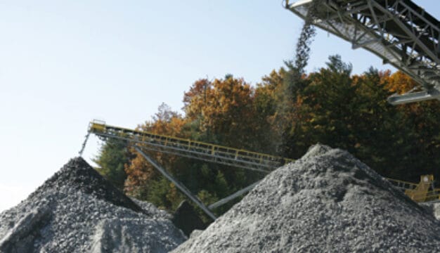 Crushed Stone at Vulcan Materials Company Site