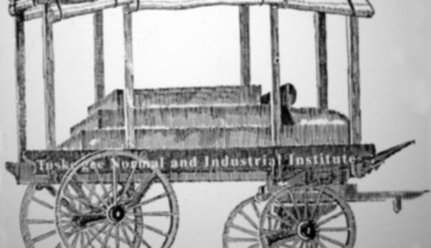 Carver Drawing of the Jesup Wagon