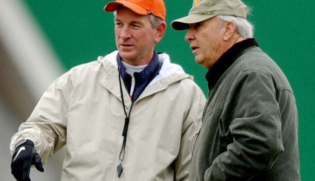 Pat Dye and Tommy Tuberville