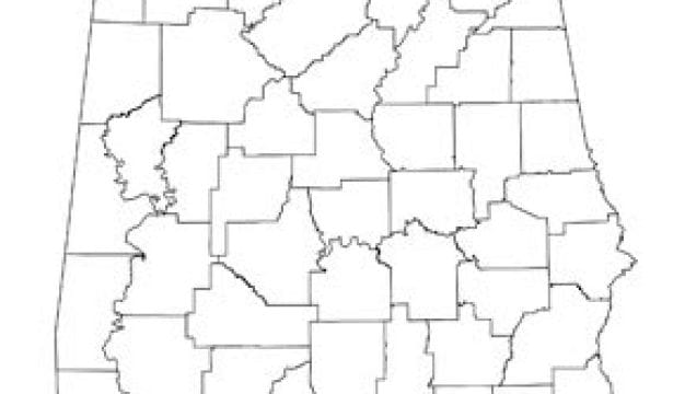 Colbert County Map