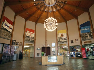 Main Entrance to the International Motorsports Hall of Fame