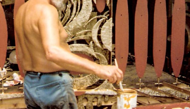 Frank Engle at Work, 1983
