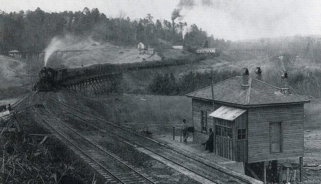 Frisco Railroad in Walker County, ca. 1914