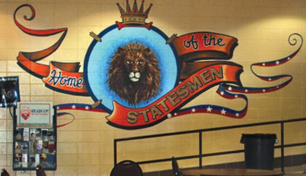 Wallace State Community College Mascot Mural