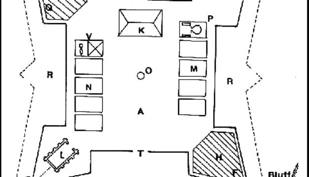 Fort Maurepas Diagram