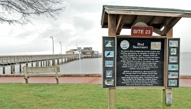 Alabama Coastal Birding Trail Sign