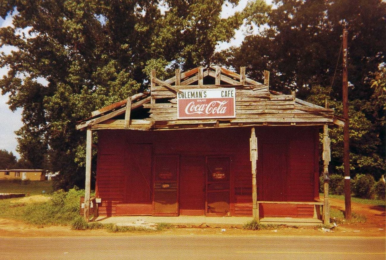 <em> Coleman’s Café,  Greensboro, Alabama, 1977</em>