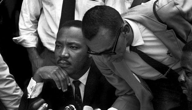 Martin Luther King and Wyatt Tee Walker