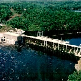 Mitchell Dam and Lake