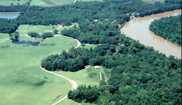 Aerial View of Moundville