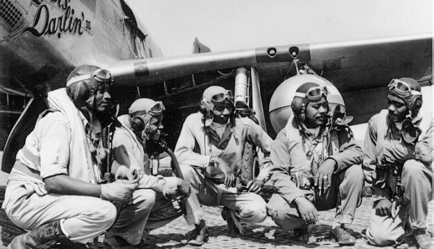 Tuskegee Airmen at Ramitelli, Italy