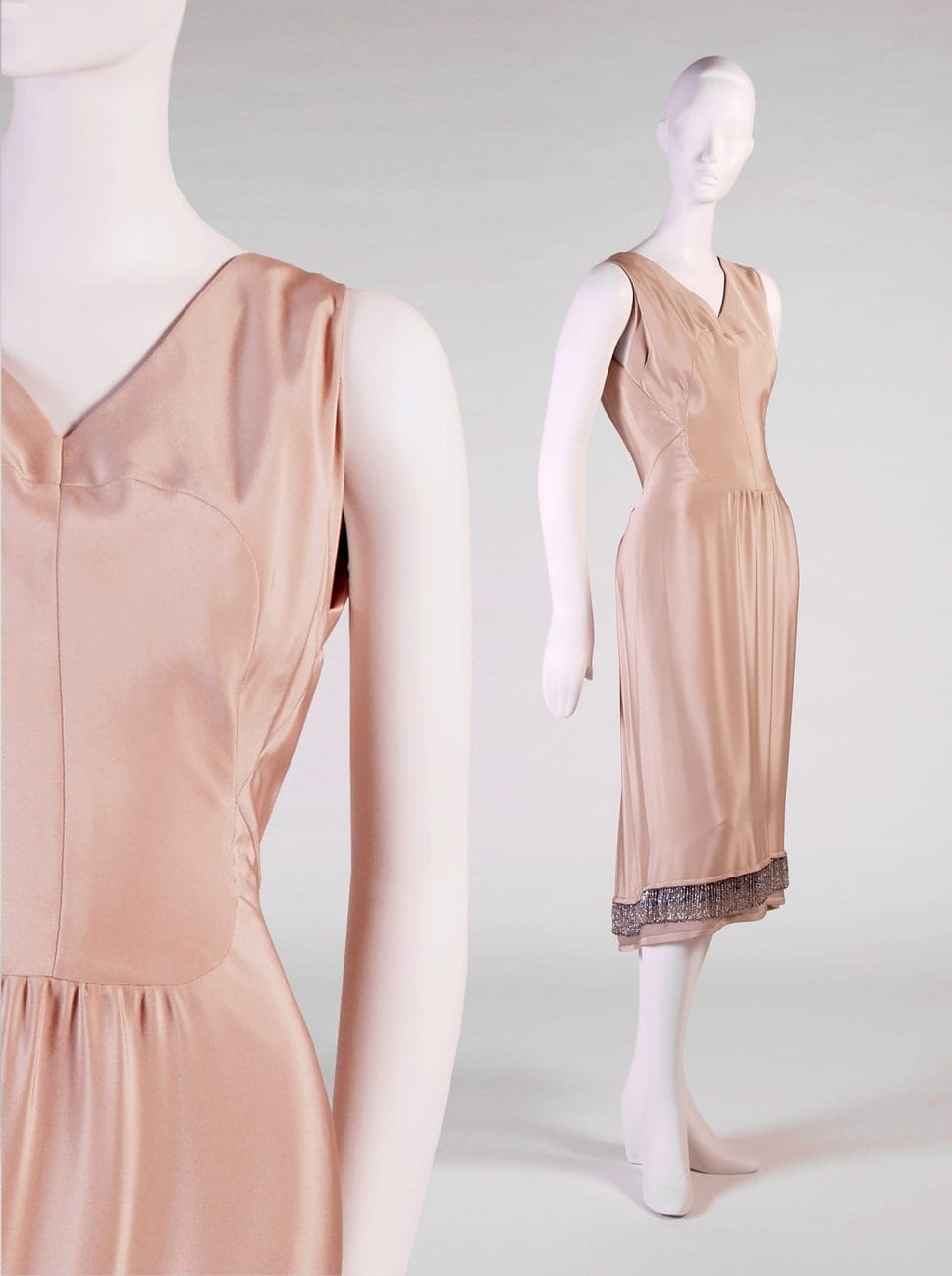 Silk Crepe Dress, 1984