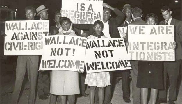 Wallace Protestors, ca. 1964
