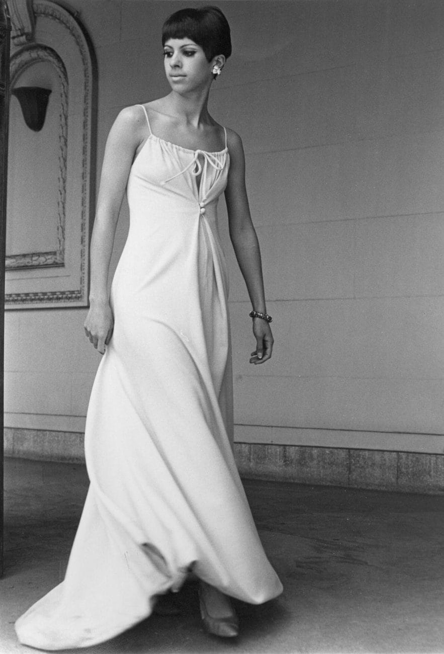 White Evening Gown, 1972