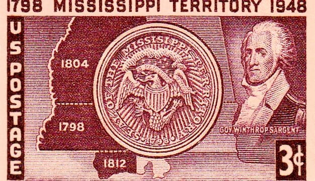 Mississippi Territory Stamp