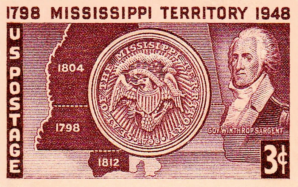 Mississippi Territory Stamp