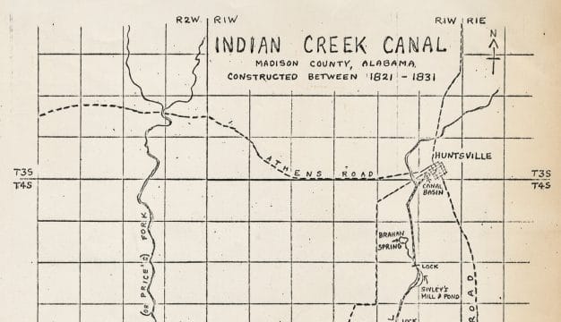 Indian Creek Canal Map